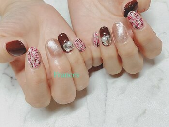 フランセス(Frances)/ツイードネイル