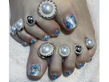 キャディーネイルズ(Caddy' Nails)/ゴージャスサマーシェルネイル