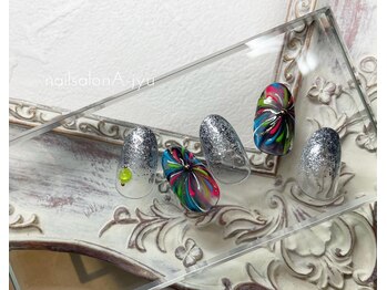 ネイルサロン アージュ(Nail Salon A jyu)/花火ネイル/夏ネイル