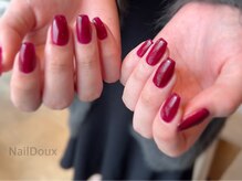 ネイル ドゥ 岡山駅前店(Nail Doux)/レッドワンカラー