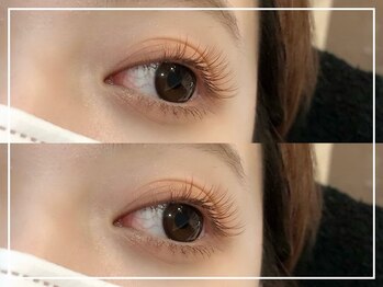 アイラッシュサロンK/カラーエクステ ¥600~