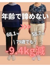 整骨院 壱/3カ月ダイエット（７０代女性）