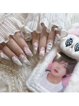 リンドネイル バイ モカ アンド ララ(Lind nail by moca and LaLa)/チェックネイル