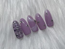 ツイードネイル