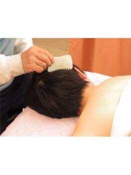 ヘッドスパで癒されたい