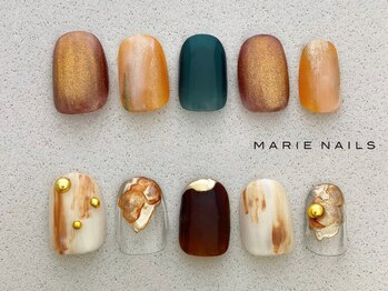 マリーネイルズ 横浜店(MARIE NAILS)の写真/《 初回オフ無料 》トレンド等、幅広いデザインで一度施術を受けるとリピートしたくなる『美爪』をご提案♪