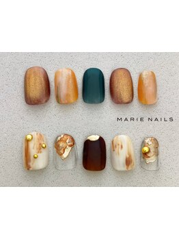 ショートネイルデザインが豊富