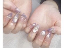 ハラ(Hara)/むらさきマグネット　パーツ