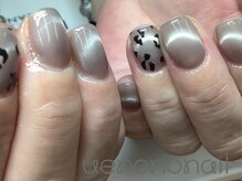 ウエノノネイル 上野(uenononail)/ワンポイントレオパード