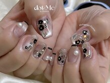 ドットミーバイシュエット(dot Me by chouette)/ホログラムフラワーネイル