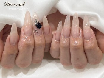 リノ ネイル(Rino nail)/クロムローズ　80408