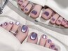 ≪フット♪2色OK！≫ワンカラー/ラメ/マグネット/フラッシュ ¥6780→6580