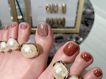 リュシオル(Luciole)の写真/フットネイルを楽しみながら巻き爪ケア◆
