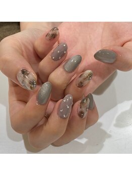 グラマラス プレジール 中野店(glamourous plaisir)/秋ネイル