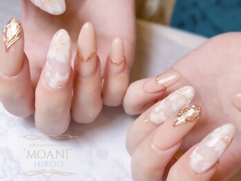 モアニ ヒロオ 渋谷店(MOANI Hiroo)/自爪でロングネイル
