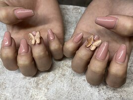 蝶々ネイル