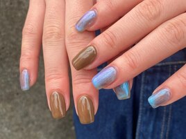 <ハンド>デザインシンプルネイル