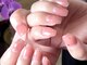 アンベリール(Embellir)の写真/【アクリルスカルプ使用/自爪への負担を軽減☆】チビ爪や不揃いな爪もナチュラルでキレイな仕上がりへ♪