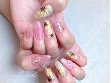 ミリ ミリ(mili mili)/ひまわりネイル