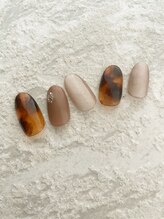 フラワーズ(Flowers)/べっこうネイル