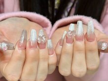 ウサギネイル 新大久保店(usagi nail)/マグネットフレンチ
