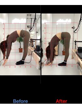 ピラティスエルエー(pilates LA)/たった1回のビフォーアフター