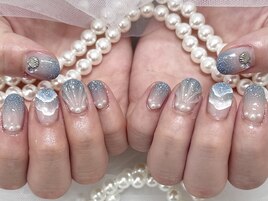 夏ネイル/マーメイドネイル
