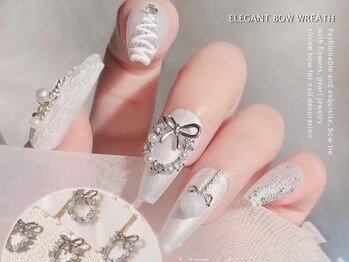 キュウキュウ(99-QQ)/持ち込み　クリスマスネイル