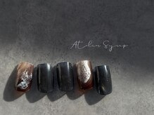 アトリエシロップネイル(Atelier Syrup nail)/たっぷりデザインコース¥7000