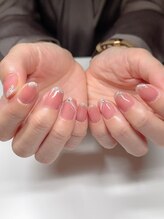 ウィズ ユー(with U produce by Megumi Ohara)/ワンポイントラメグラネイル