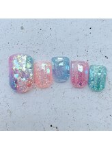 ネイルアンドまつげ リュフェール 五反田(Nail Lufaire)/きらきらうるうる