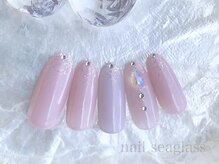 ネイル シーグラス(nail seaglass)/Winter定額