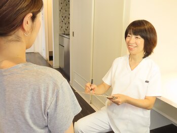 きれいウィーク 恵比寿/整体施術前のカウンセリング