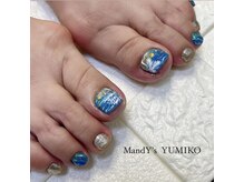 マンディーズ(MandY's)/フット/夏/海/ヤシの木/水面