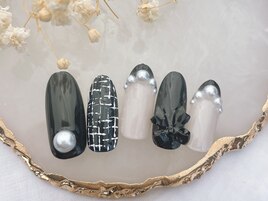 ツイードネイル¥7980