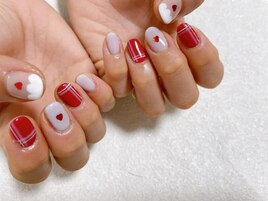 バレンタインネイルコース