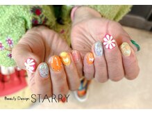 スターリー(STARRY)/ポップ　カラフル　フラワー