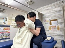 むげん整骨院鍼灸院 山科駅前/身体の歪みや状態をチェック