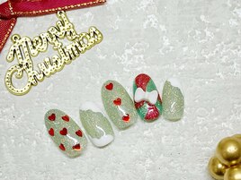 クリスマスネイル