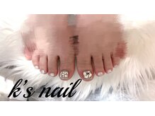 ケイズネイル 八王子(K's Nail Salon)/フットデザイン埋め尽くし