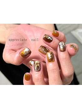 ショートネイルデザインが豊富