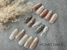 モネネイルズ(MONET NAILS)の雰囲気（定額デザイン♪月替わりのお得なデザインとなっております！）