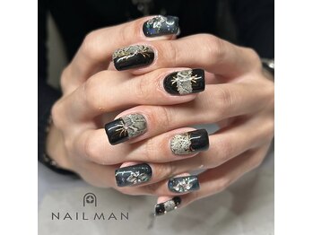 ネイルマン 新宿店(Nail Man)の写真/☆メンズネイル専門店☆デザイン力の高いネイリストが貴方のライフスタイルに合わせたデザインをご提案♪