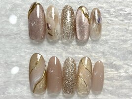 定額オフィスニュアンスネイル