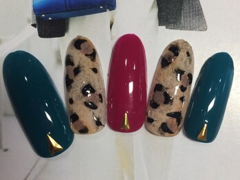 ネイルサロン リリオ(Nail Salon Ririo)/レオパード柄ネイル