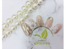 ビューティーアンドライフ オリビア(Beauty&Life Olivia)/3Dお花ネイル＿ブライダルネイル