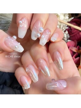 リッシュ ドゥ(RICHE deux)/うるうるパールネイル！