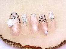 ネイルサロンフォーユー(for u)/レオパードネイル¥7980