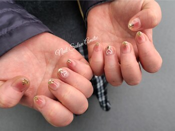 チーク×大人キレカワnail↑施術