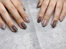 モレリア(morelia)/アニマル柄ニュアンスネイル